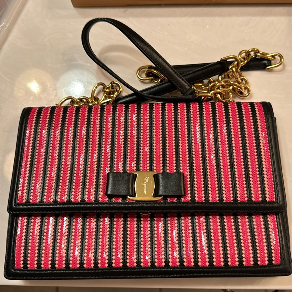 Salvatore Ferragamo bag.